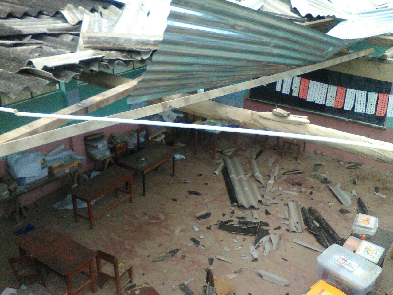 Ayabaca Fuertes Vientos Destruyen Techos De Colegio Y Viviendas FOTOS