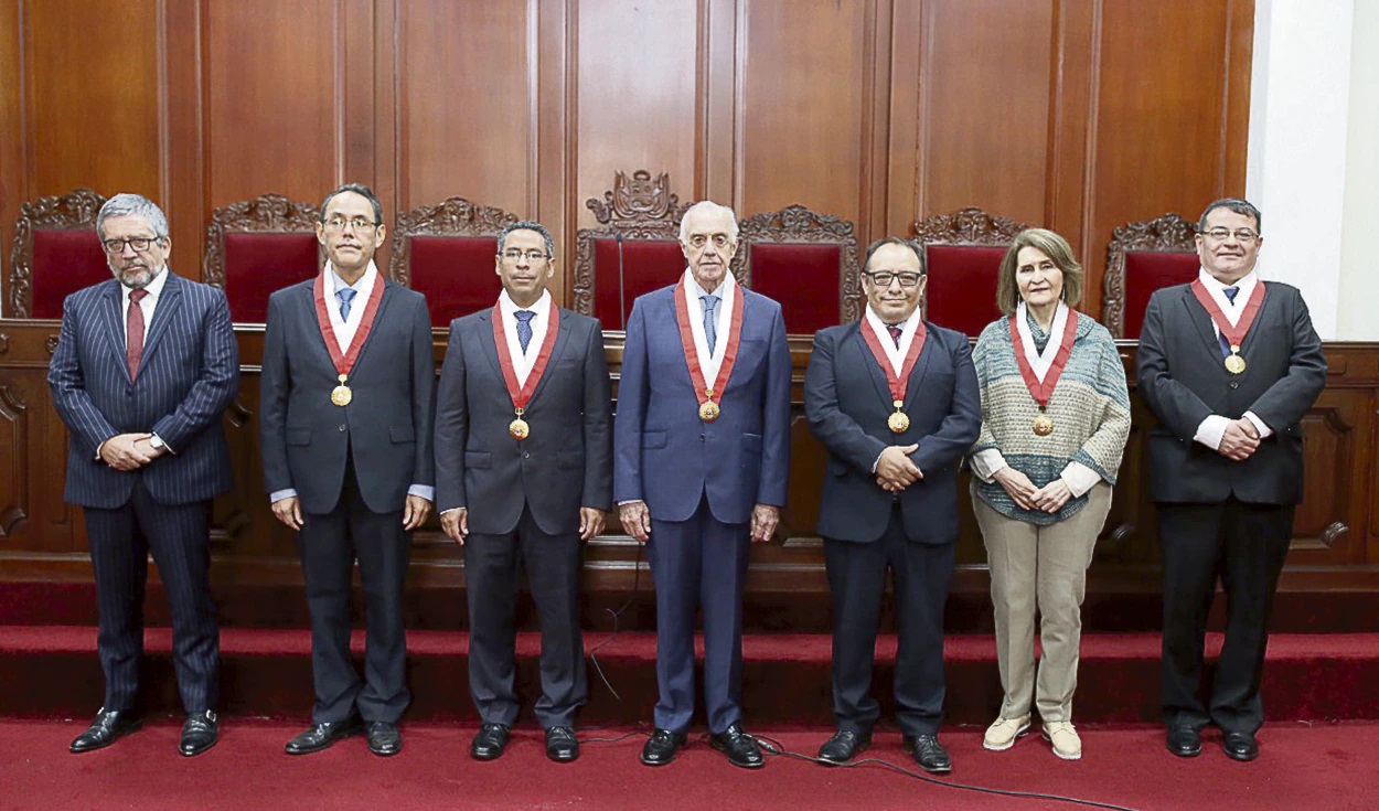 Nuevos Magistrados Del Tc Fueron Presentados Oficialmente En Ceremonia