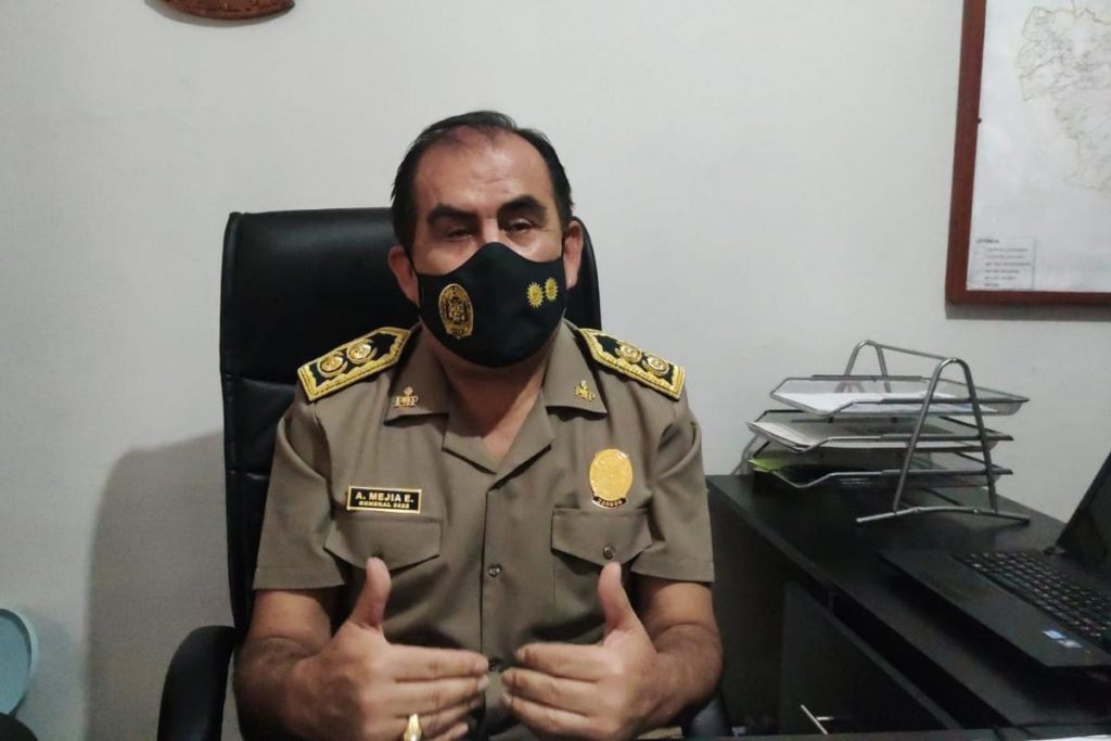 Piura General PNP Antero Mejía es el nuevo jefe de la I Macro Región