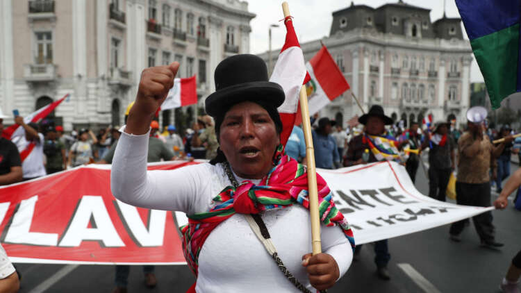 Fiscalía Investiga Represión A Mujeres Aimaras En Protestas En Lima Anuncia Ministra De La 1001