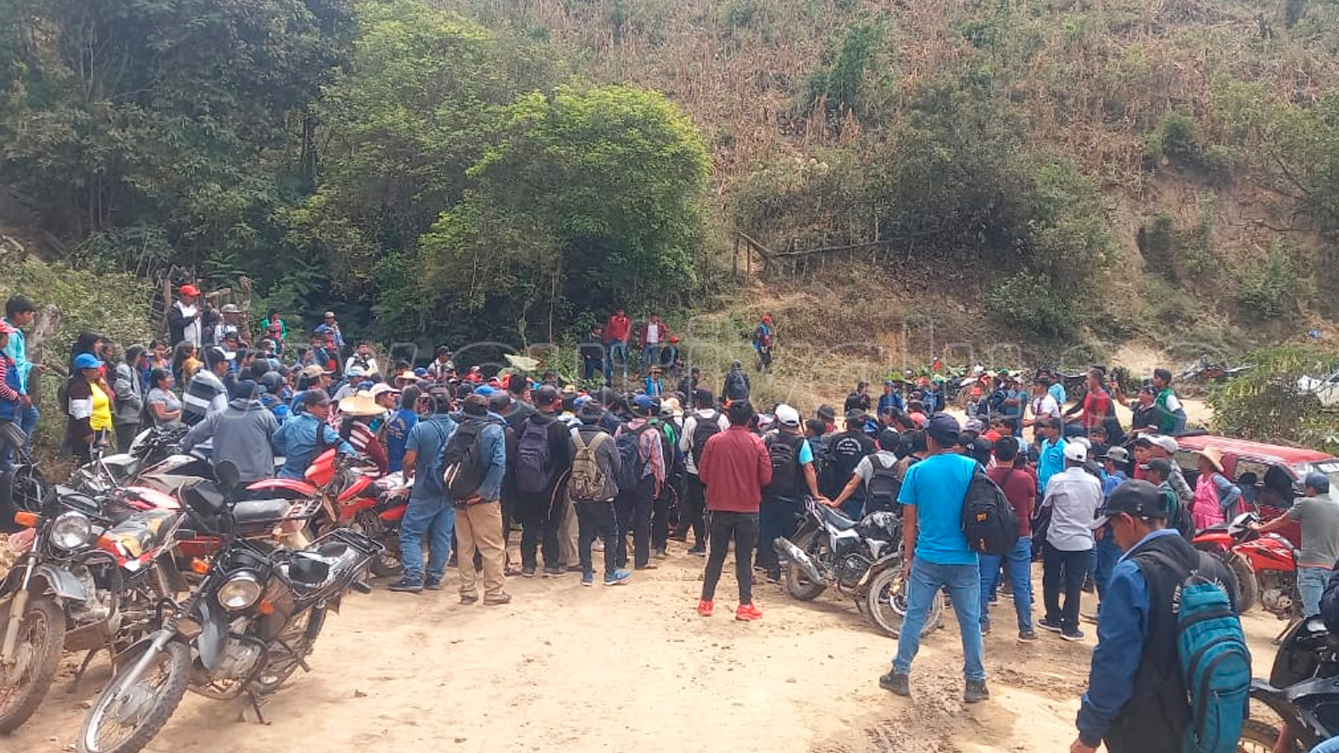 Sapillica Ronderos Protestan Por Aumento De Inseguridad Ciudadana