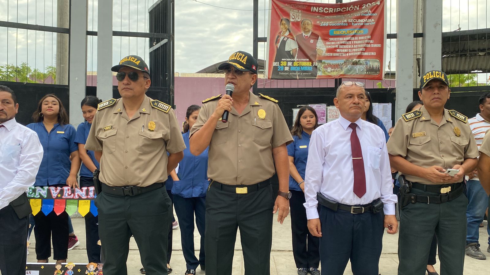 Habrá Un Policía En Cada Colegio Porque No Alcanza Para Más Afirma Jefe Policial De Piura 2780