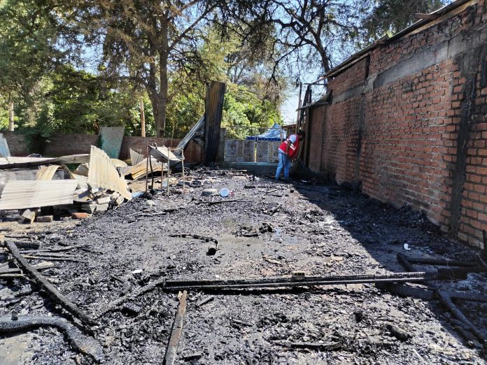 Castilla: familia piden ayuda tras perder su casa durante incendio