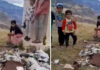 Escolares piden acciones ante contaminación de cerro Witiligun, en Huancabamba