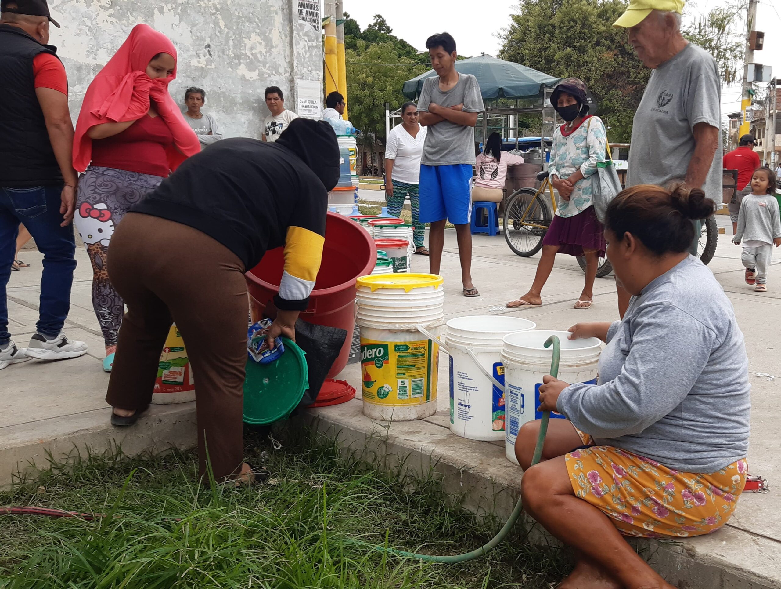 Vecinos de Castilla se quedan sin agua por problemas con cámara de bombeo El Cortijo - Cutivalú Piura