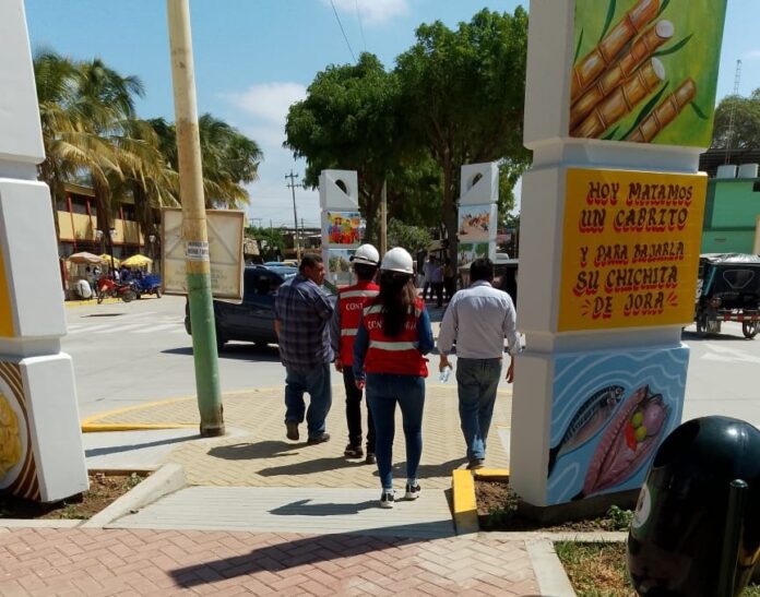 Castilla: Contraloría inspeccionó la obra de la Avenida Corpac